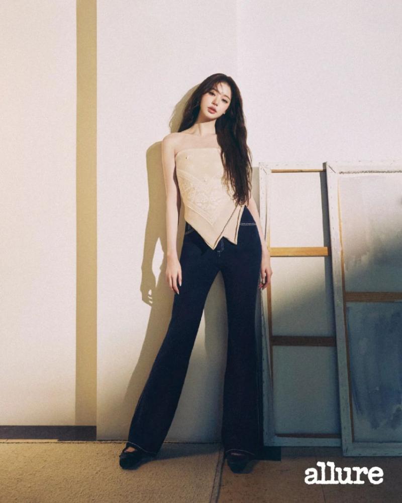 아이브 장원영 얼루어