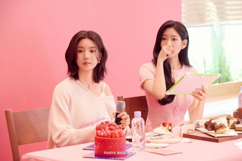 권은비,김민주 파리바게뜨