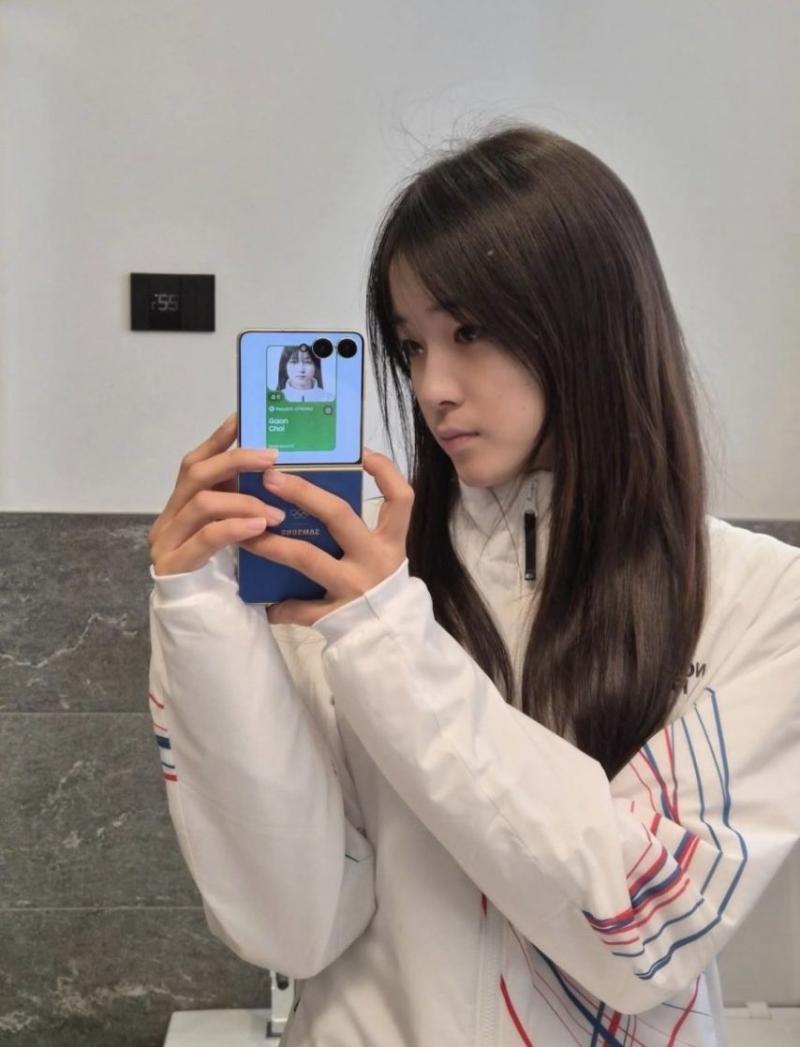 고딩 스노보드 선수 최가온 일상 사진/..