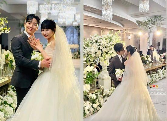 솜혜빈 양성애자 결혼사진