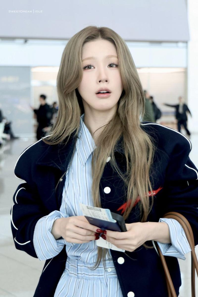 아이들 미연 출국