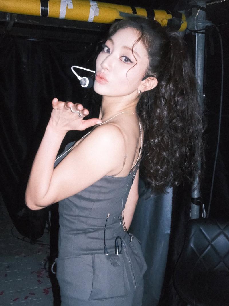 미국 언니 같은 트와이스 지효