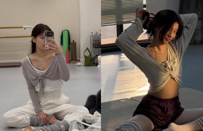 수지 매끈한 몸매