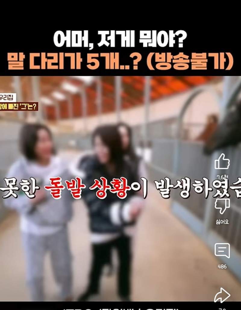 예쁜 여성이 쓰다듬어 주자 바로 반응 해버리는