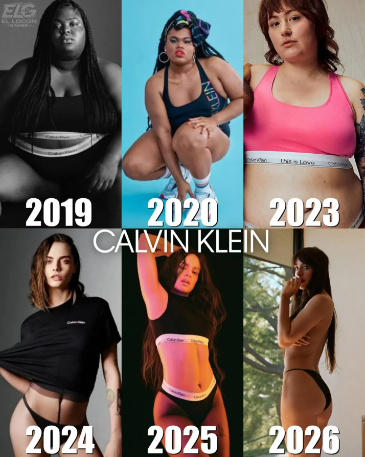 정상화 진행 중이라는 캘빈 클라인 모델