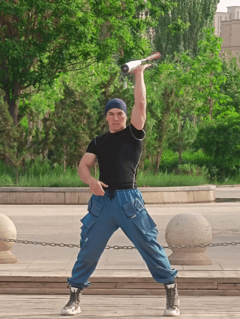 빠따 돌리는 아자씨