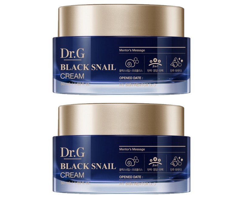 닥터지 블랙 스네일 크림 듀오