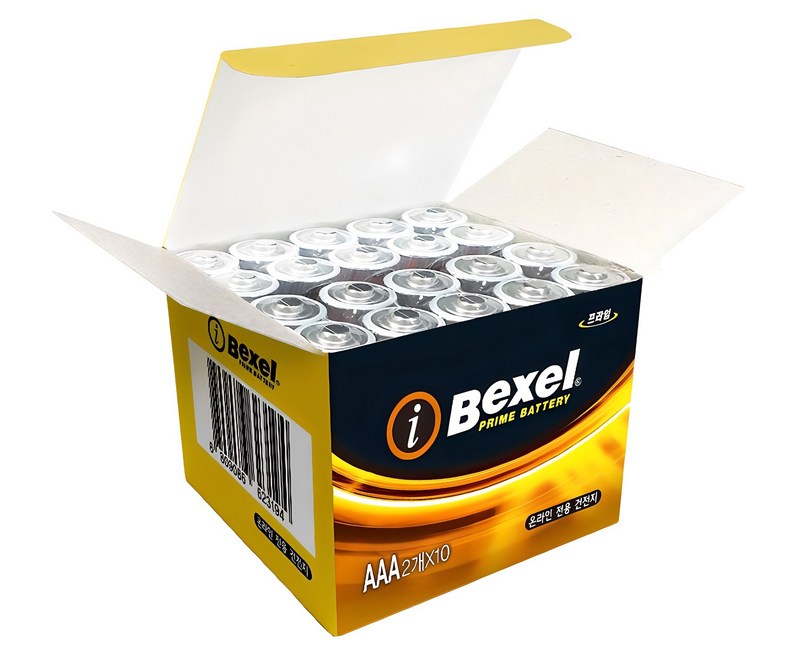 벡셀 아이프라임 알카라인 AAA건전지