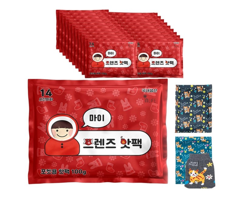 인라이프 마이 프렌즈 핫팩 100g
