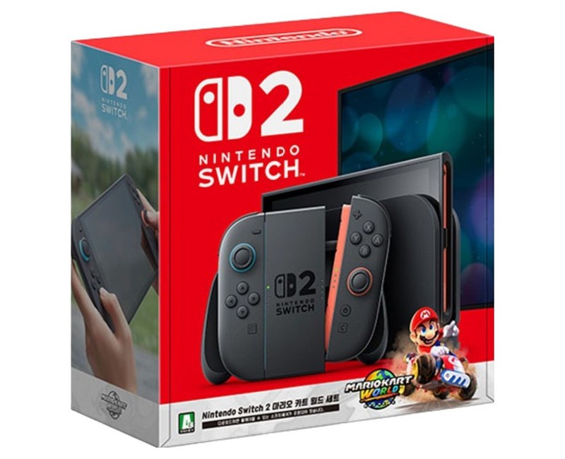닌텐도 스위치2 본체 마리오카트 월드