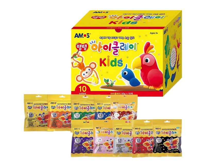 아이클레이 키즈 10색 세트