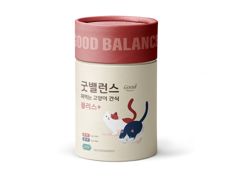 굿밸런스 고양이 짜먹는 간식 플러스