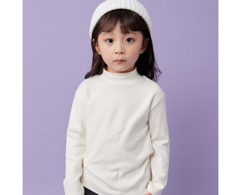 바오밥나무 아동용 모던 피치 스판반목폴라