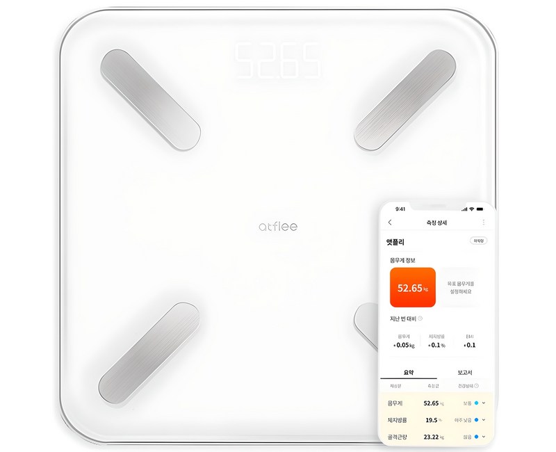 앳플리 T8 스마트 체성분 체중계