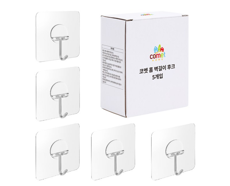 코멧 홈 강력 벽걸이 후크