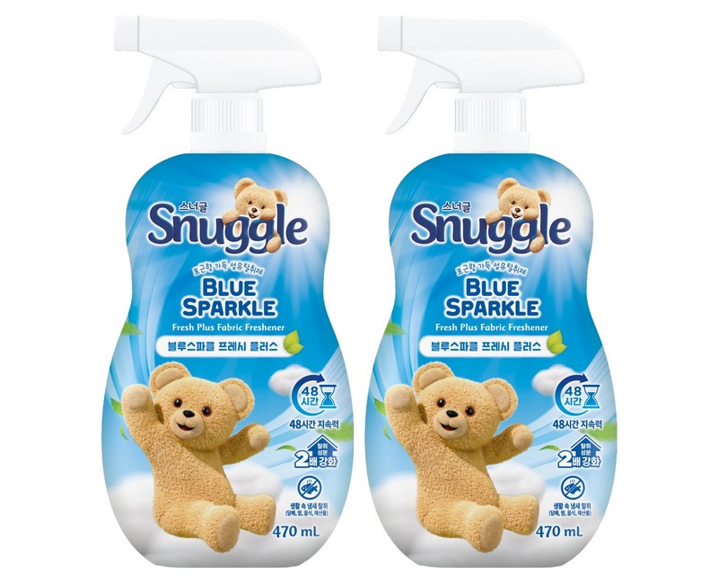 스너글 블루 스파클 프레시 플러스 섬유탈취제 본품