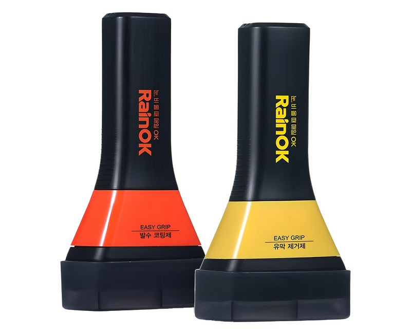 불스원 Rain OK NEW 이지그립 유막제거제 120ml + 발수코팅제 120ml 세트