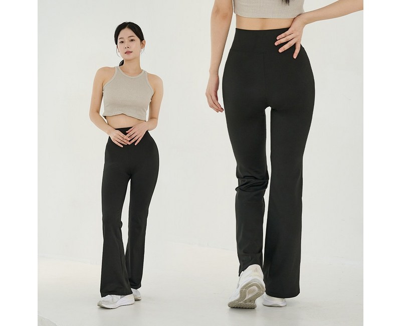 유어오브제 여성 부츠컷 레깅스 스포츠 운동 요가 요가복 필라테스 운동복 런닝 헬스 하의