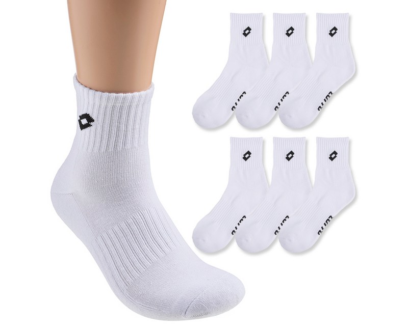 로또 남성용 이중 쿠션 중목 스포츠 양말 7켤레