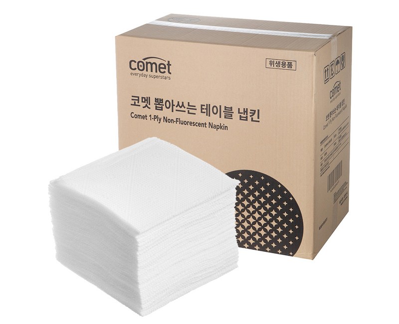 코멧 뽑아쓰는 테이블 냅킨