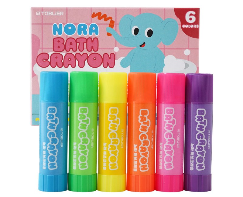 따블리에 유아 욕실크레용 목욕크레용 워셔블 아기크레용 목욕놀이