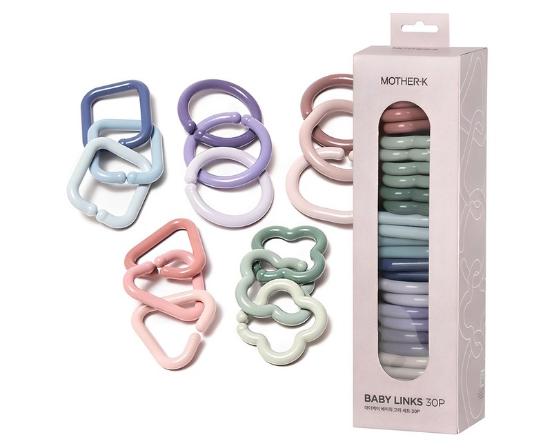 마더케이 유아용 베이직 고리 치발기 30p