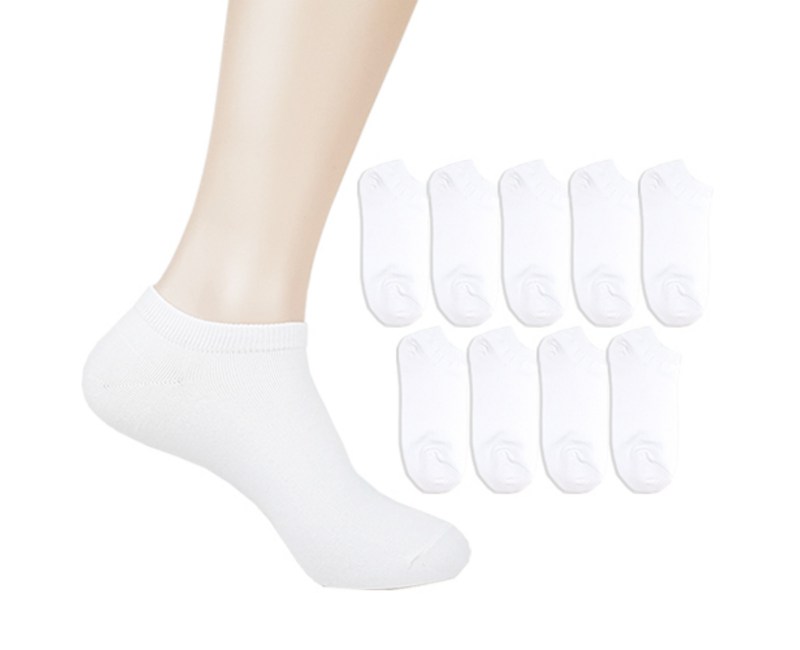 더베이직 남성용 프리미엄 스니커즈 발목 양말 10켤레