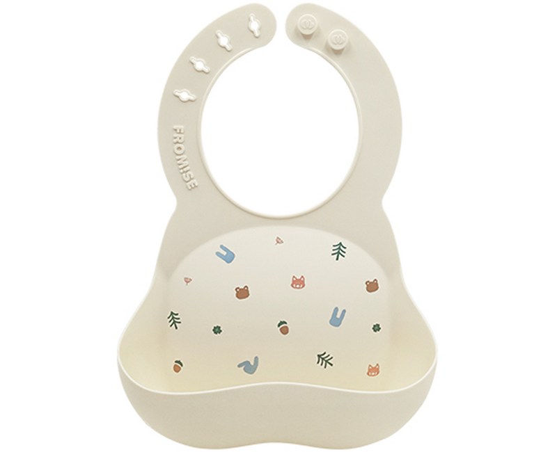 프로미스 실리콘 턱받이