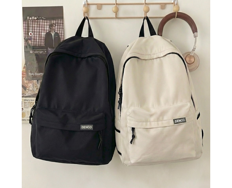 덴코 남녀공용 데일리 캐주얼 백팩