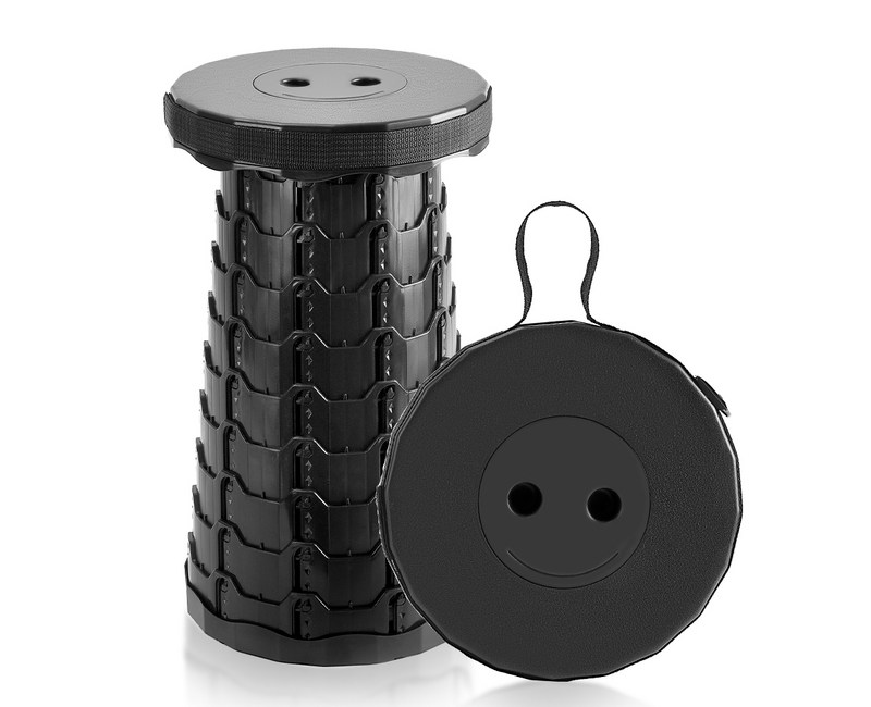 코멧 아웃도어 휴대용 높이조절 캠핑 스툴