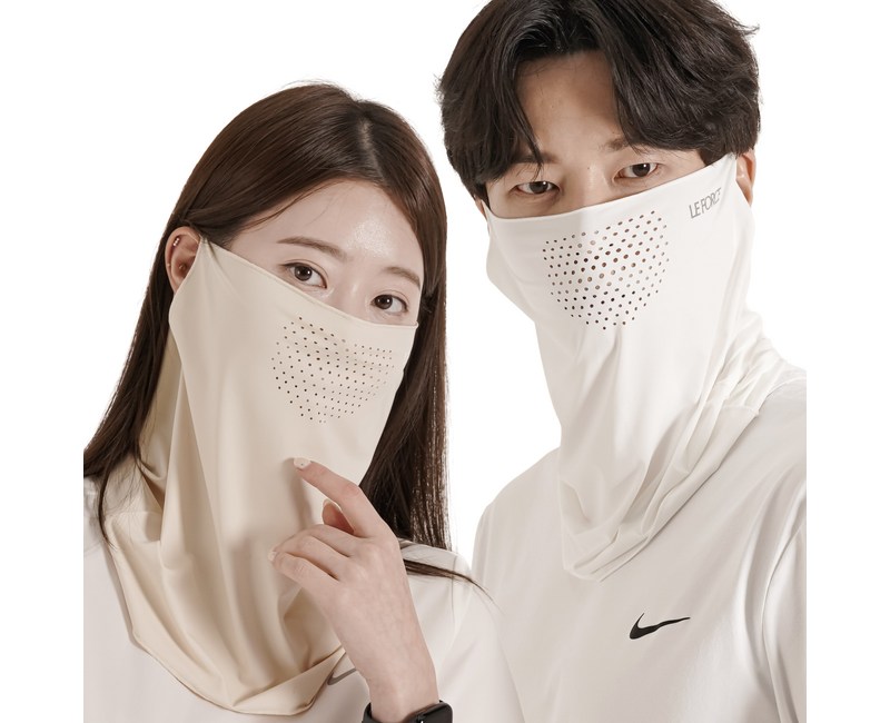 르포스 자외선차단 쿨 스포츠 골프 마스크 1+1