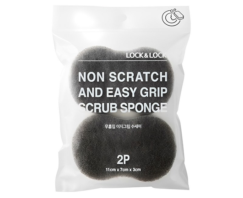 락앤락 무흠집 이지그립 수세미