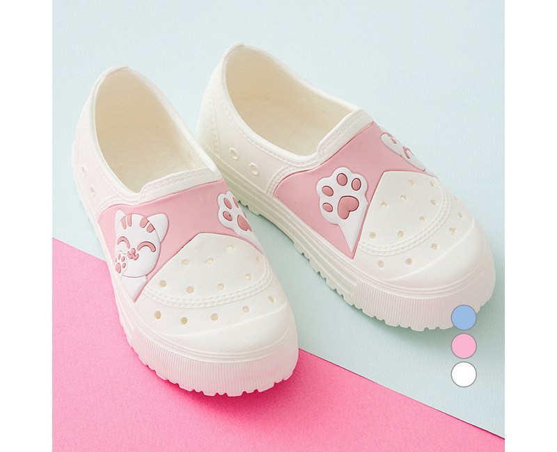 롤리트리 고양이 디자인 EVA 실내화