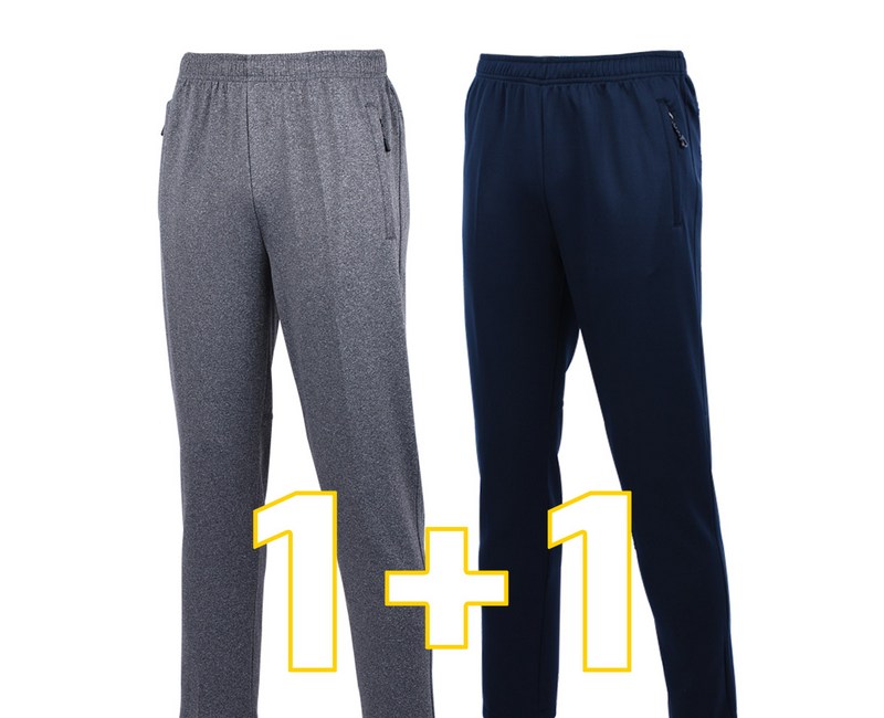 1+1 춘추 트레이닝 바지 4가지 색상 스판 아웃도어 운동복 작업복 평상복 빅사이즈