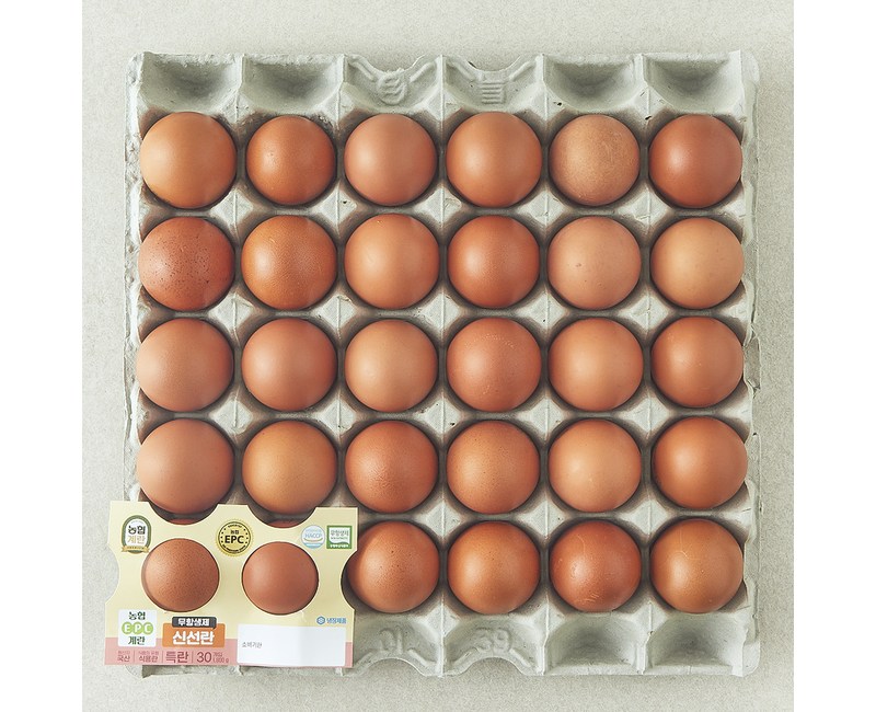 [로켓프레시] 농협 EPC 무항생제 인증 특란 1.8kg