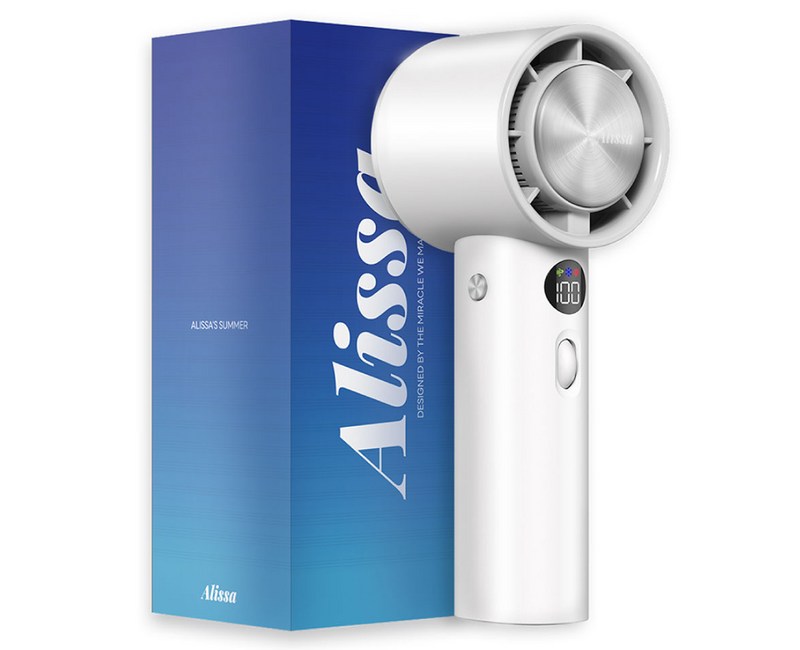 알리사 100단 아이스 터보 MAX 휴대용 선풍기