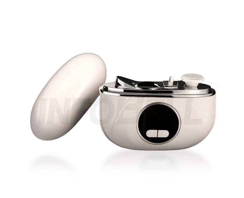 [TV홈쇼핑정품 인포벨]벨루아체 굿네일 무선 전동 손발톱 관리기 휴대용 간편 충전식 큐티클 굳은살 제거 정리