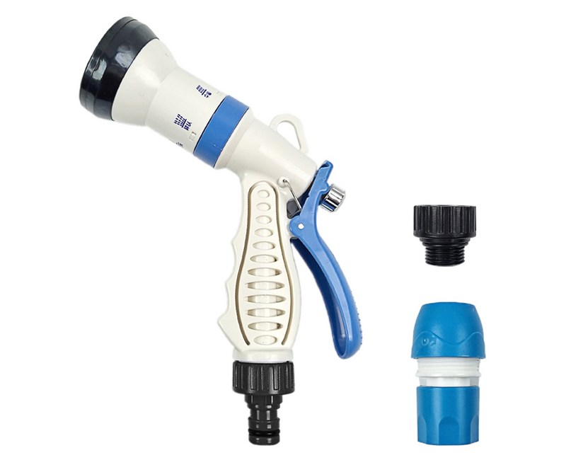 월드크린 국산 다기능 스프레이 건 + 샤워호스용 연결캡 + 일반호스용 연결캡 랜덤 발송