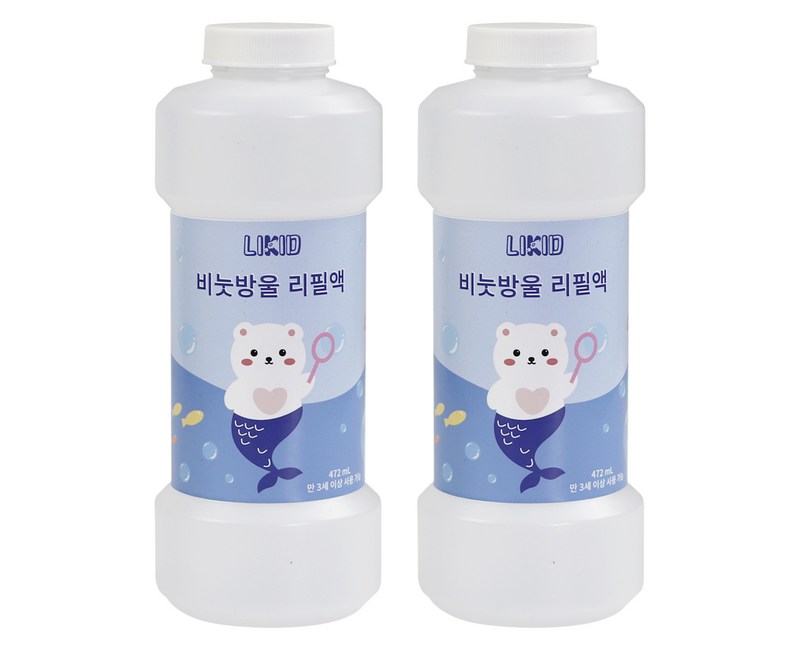 라이키드 비눗방울 리필액 LIK-BS03 472ml