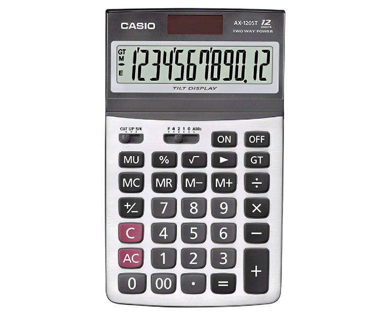 카시오 일반용 계산기 AX-120ST