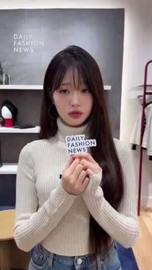 아이브 장원영 토미 봉긋한 화이트 골지 폴라 청미니 미모.mp4