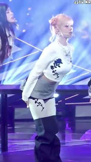 크롭티 쫀쫀한 레깅스 아이브 레이