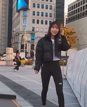 노스페이스 손나은 레깅스.mp4