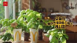 배우 이준혁, 맥도날드 베이컨토마토디럭스 바질크림치즈.MP4
