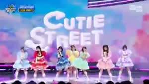 큐티스트리트 엠카 무대