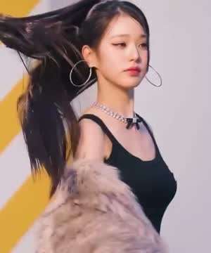 검정나시 포니테일 아이브 장원영 비주얼 ㄷㄷ