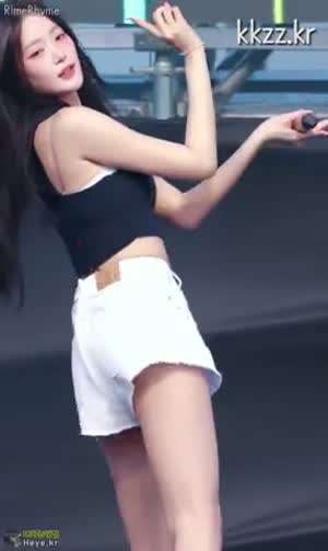 통 넓은 핫팬츠 하이키 서이