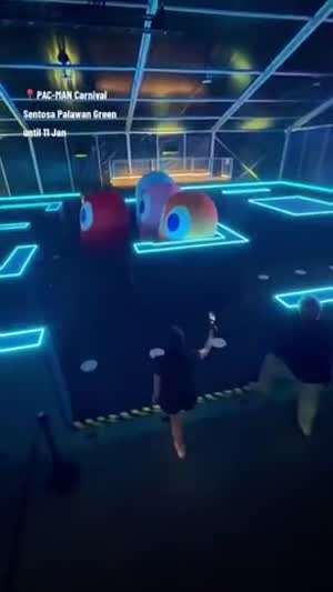 현실에서 즐기는 팩맨