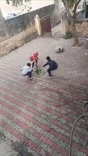 빈병으로 할 수 있는 놀이...