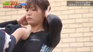 개그 연습하는 처자..gif